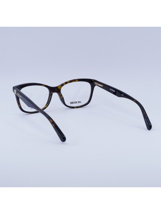 Moschino MOL517 0086 00 Eyeglasses Havana 52mm Square Frame main image 7